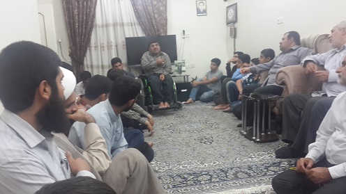 دیدار با جانبازان و خانواده شهدای شوشتر دیدار با جانبازان و خانواده شهدای شوشتر