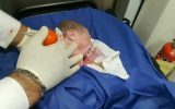 یک نوزاد در شهر گوریه شوشتر در آمبولانس به دنیا آمد