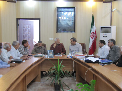 نشست اعضای شورای اسلامی شهر با ریاست تامین اجتماعی ،رئیس بیمارستان تامین اجتماعی و اعضای کانون بازنشستگان بیمه تامین اجتماعی
