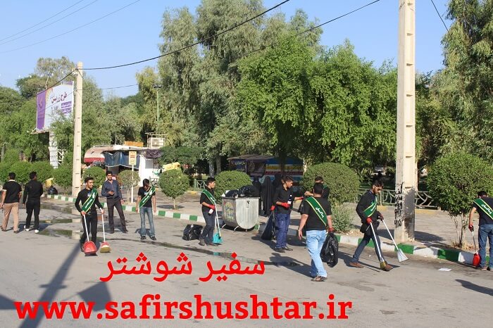 از حضور نیروی انتظامی تا پاکبان ها در شوشتر با انتشار عکس تقدیر می شود