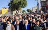 گزارش تصویری از راهپیمایی ۴۴ سالگی انقلاب اسلامی در شوشتر