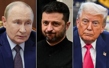 ترامپ: با پوتین صحبت کردم؛مقدمات نشست سهجانبه را آغاز کردیم/کرملین: پوتین از ترامپ صمیمانه تشکر کرد ترامپ: با پوتین صحبت کردم؛مقدمات نشست سهجانبه را آغاز کردیم/کرملین: پوتین از ترامپ صمیمانه تشکر کرد